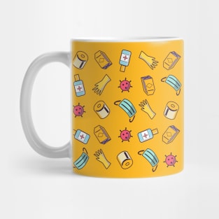 covid-19 pattern Mug